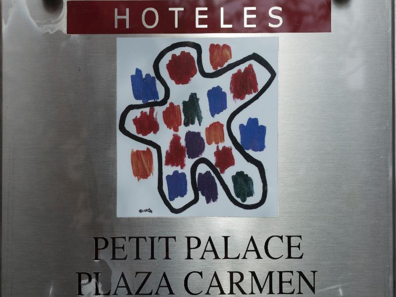 Petit Palace Plaza del Carmen Madrid Esterno foto